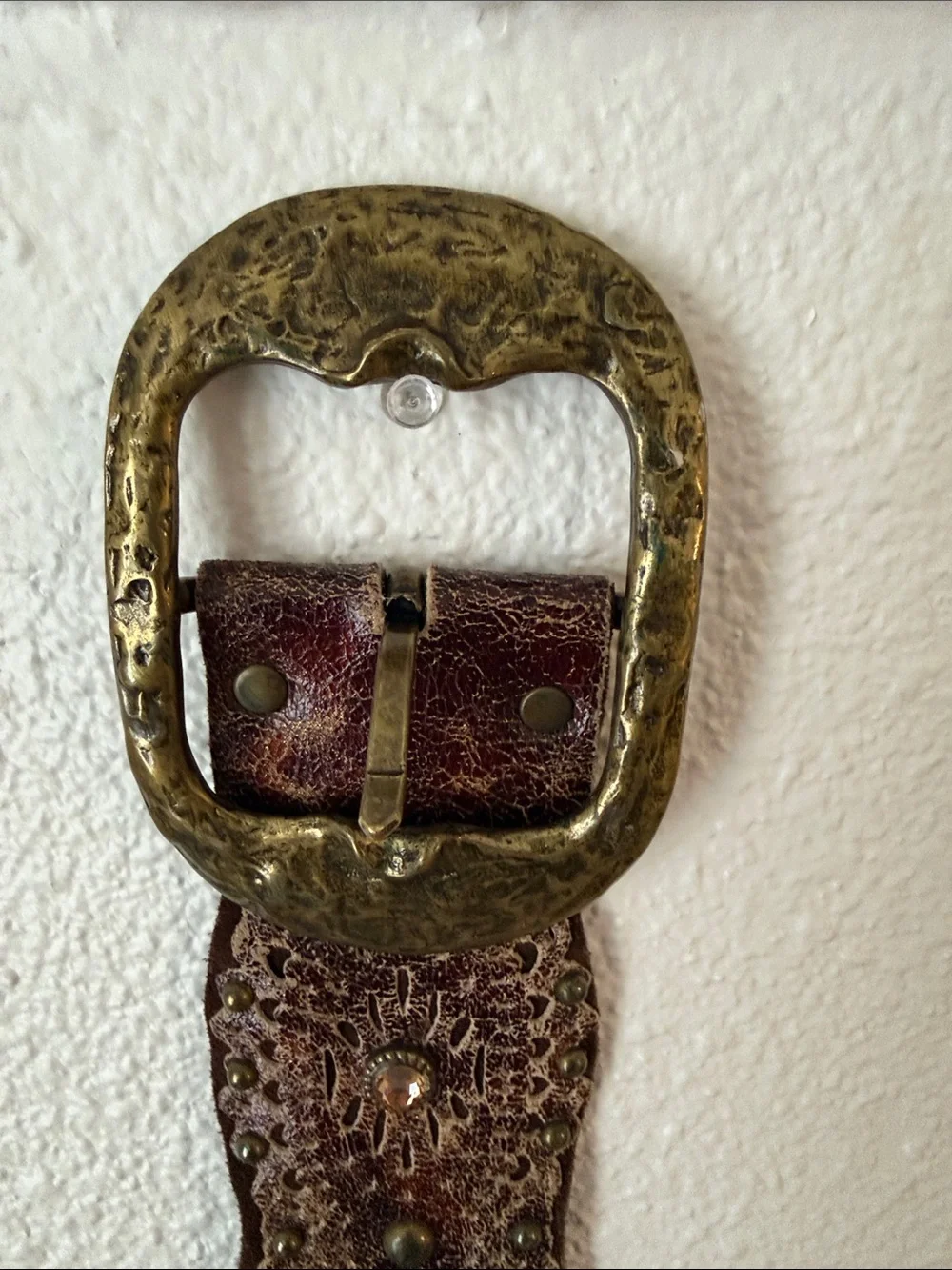 Vintage LeatherRock Belt